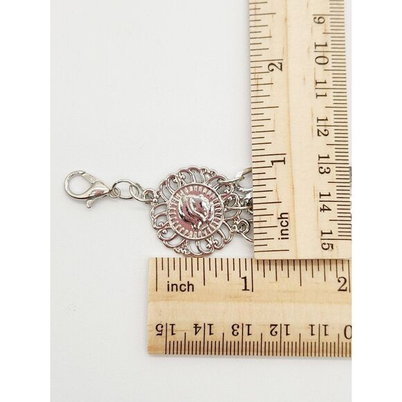 Retro Y2K Coin Belt 15-36" Layered 3 Strand Front Chain Cameo Coin Dangle Chic - Picture 8 of 12